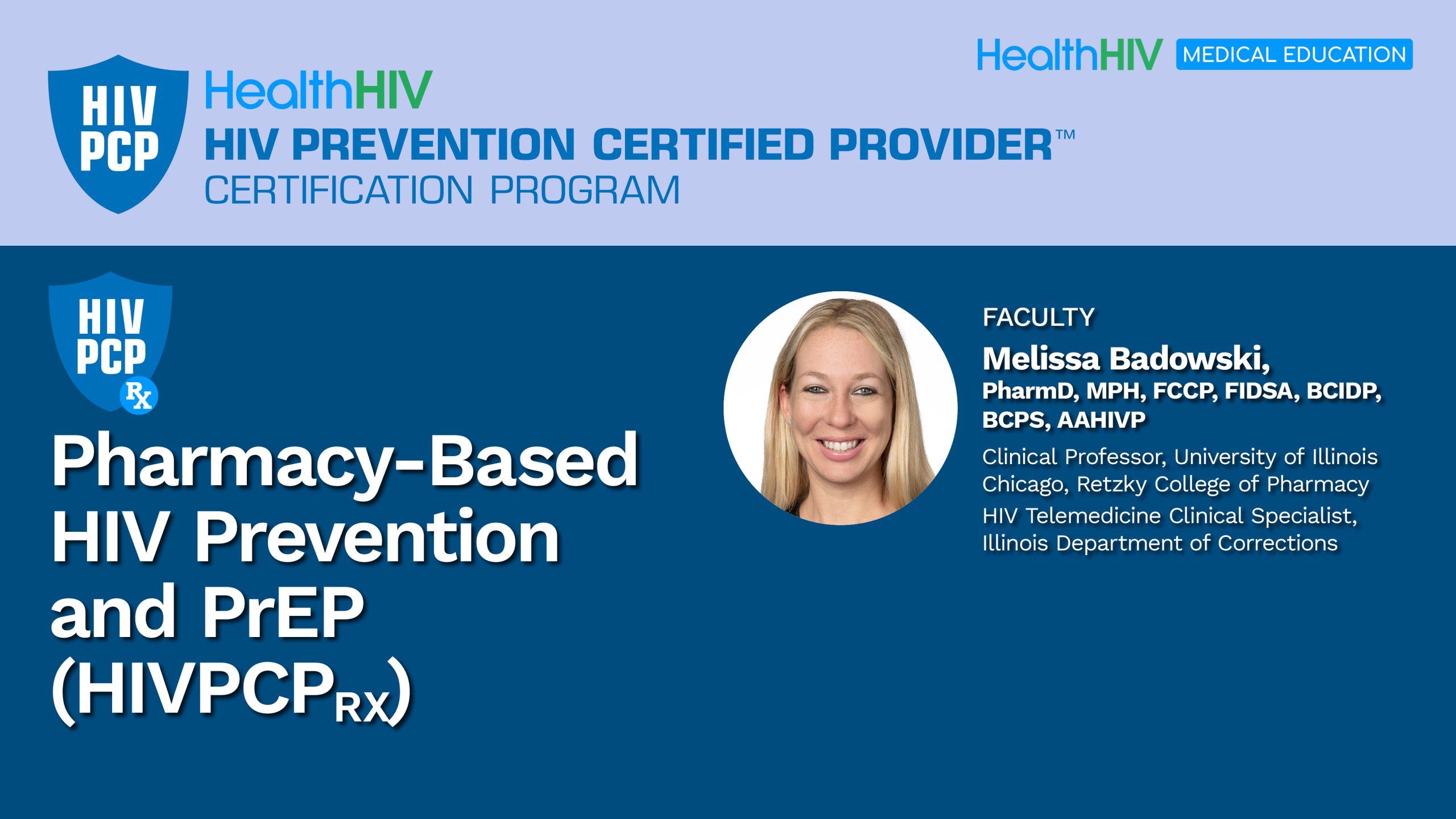 Pharmacy-Based HIV Prevention and PrEP